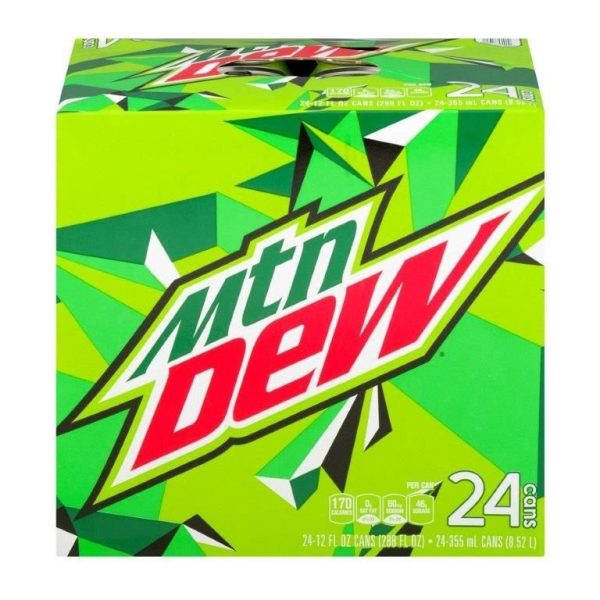 Mountain Dew, 24/12oz. Case | RDM Wholesale