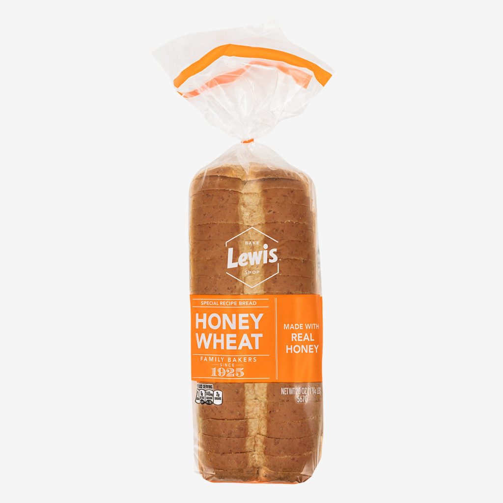 Bread, Lewis Honey Wheat 20oz Loaf | RDM Sales